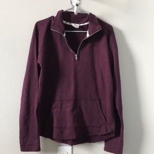 Quarter zip sweatshirt